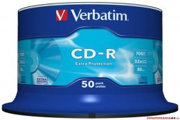 PĹ‚yta CD-R VERBATIM CAKE(50) Extra Prote
