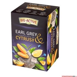 Herbata BIG-ACTIVE EARL GREY CYTRUSY 20 kopert