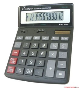 Kalkulator VECTOR DK-206 12p (regulowa