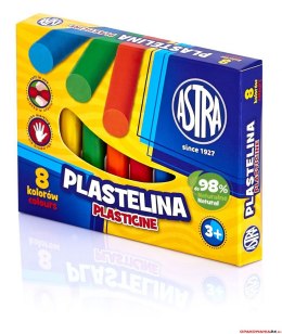 Plastelina Astra 8 kolorĂłw, 83814902