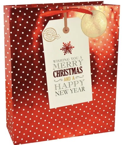 Torebka prezentowa 31 x 42 x 12 Xmas MIX
