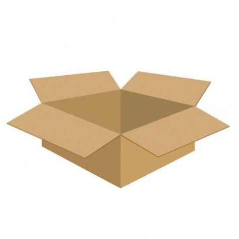 Karton klapowy tekt 3 - 250 x 200 x 100 420g/m2 fala B wym zewnętrzny