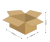 Karton klapowy tekt 5 - 600 x 400 x 300 - 590g fala BC wymiar zewnętrzny