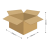 Karton klapowy tekt 3 - 400 x 250 x 200 420g/m2 fala B