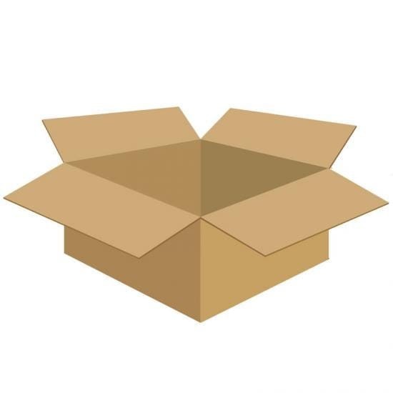 Karton klapowy tekt 3 - 390 x 350 x 165 520g/m2 fala C
