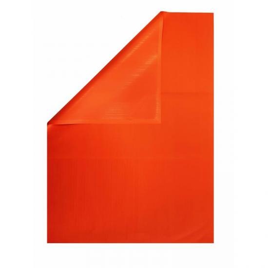 Bibuła gładka 50x70 cm POMARAŃCZOWA opakowanie 100 arkuszy