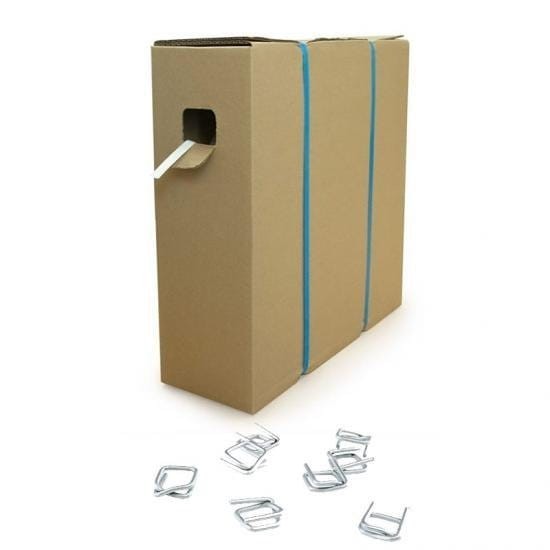 Zestaw do bandowania napinacz/taśma 16 600 mb/zapinki druciane 500 szt