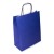 Torba papierowa 25 x 11 x 32 cm GRANATOWA, biały środek