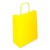 Torba papierowa 25 x 11 x 32 cm ŻÓŁTA, biały środek