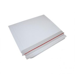 Koperta kartonowa biała 25 x 35 A4 z paskiem samoklejącym ( pak. po 100szt.)