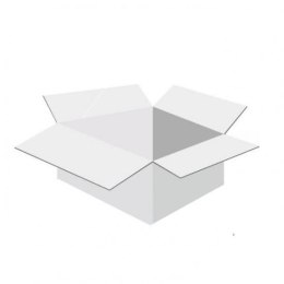 Karton klapowy tekt 3 - 270 x 180 x 110 biały 420g/m2 fala B