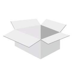 Karton klapowy tekt 5 - 350 x 280 x 150 biały 700 g/m2 fala BC