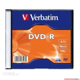 PĹ‚yta DVD-R VERBATIM SLIM 4.7GB x16