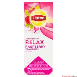 Herbata LIPTON CLASSIC RASPBERRY/malina 25kopert