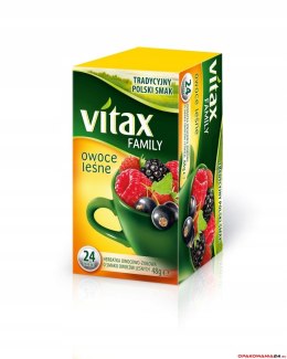 Herbata VITAX FAMILY OWOCE LEĹšNE 24t*2g