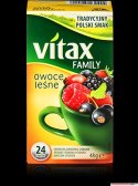 Herbata VITAX FAMILY OWOCE LEĹšNE 24t*2g