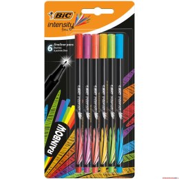 Cienkopis BIC Intensity Fine mix Rainbow