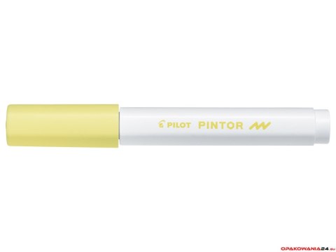 Marker PINTOR F pastelowy ĹĽĂłĹ‚ty PISW-PT-F-PY PILOT