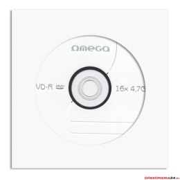 Płyta OMEGA DVD+R 4,7GB 16X KOPERTA (1)
