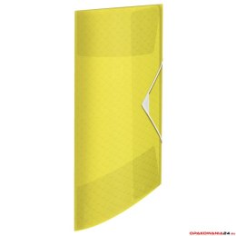 Teczka z gumką Esselte Colour"Ice, 15 mm, żółty, , 626220