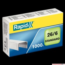 Zszywki RAPID Standard 26/6 1M 24861300