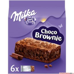 Ciastka MILKA Choco Brownie z czekoladÄ... i kawaĹ‚kami czekolady mlecznej 6 szt