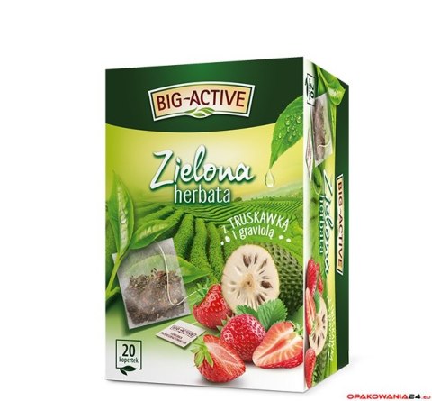 Herbata BIG-ACTIVE TRUSKAWKA-GRAVIOLA zi