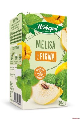 Herbata HERBAPOL Zielnik Polski Melisa z pigwą 20tb/35g