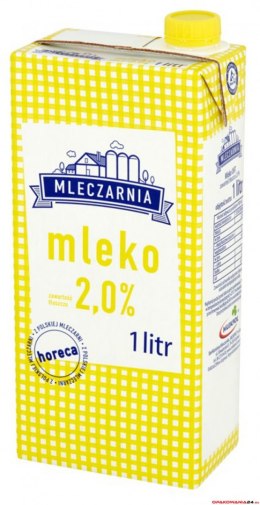 Mleko MLECZARNIA UHT 2% 1l
