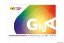 Blok techniczny GigA kolorowy A2 10ark 220g Happy Color