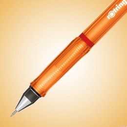 Ołówek automatyczny 2B, 0,7mm pomarańczo