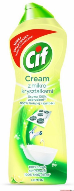 Mleczko CIF czyszczące 780ml Lemon z mik