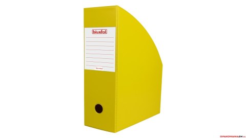 Pojemnik na czasopisma 10cm żółty SE-36-08 BIURFOL