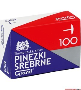 Pinezka srebrna S100(10) GRAND 110-1391