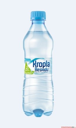 Woda KROPLA BESKIDU niegazowana 0.5L butelka PET zgrzewka 12 szt.