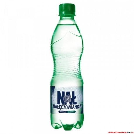 Woda NAŁĘCZOWIANKA gazowana 0.5L butelka PET zgrzewka 12 szt.
