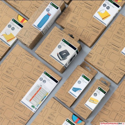 Folder A4 z 3 przegródkami Leitz Cosy, niebieska 47160061 Folder A4 z 3 przegródkami Leitz Cosy, niebieska 47160061