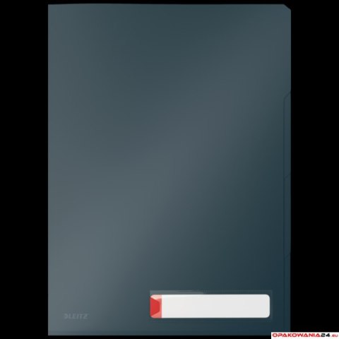 Folder A4 z 3 przegródkami Leitz Cosy, szara 47160089