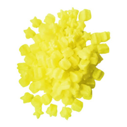 wypełniacz biodegradowalny żółte gwiazdki