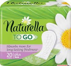 Wkładki higieniczne, naturella "to go" Wkładki higieniczne, naturella "to go"