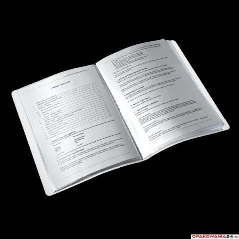 Album ofertowy 40 koszulek PP Leitz WOW, żółty 46320016 Album ofertowy 40 koszulek PP Leitz WOW, żółty 46320016