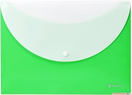 Koperta A4 dwie kieszenie zielona FOCUS 0410-0017-04 PANTA PLAST