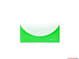Koperta DL dwie kieszenie zielona FOCUS 0410-0089-04 PANTA PLAST
