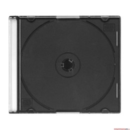 Pudełko na 1CD SLIM CASE 5,2MM BLACK OMEGA