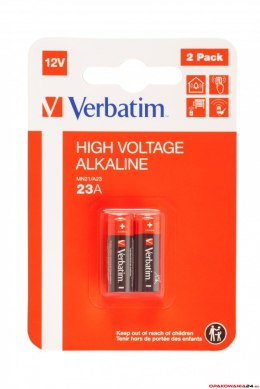 Baterie VERBATIM MN21/A23 23A 12V BLISTER 2szt. 49940