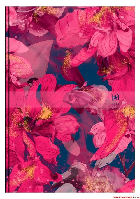 Kalendarz Oxford Flowers 15x21 2025 Mix 400189673