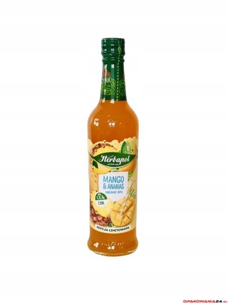 Syrop HERBAPOL Owocowa Spiżarnia Mango & Ananas 420ml