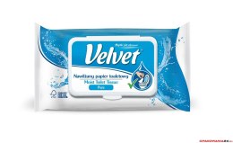 VELVET papier toaletowy nawilżony (42) PURE bezzapachowy