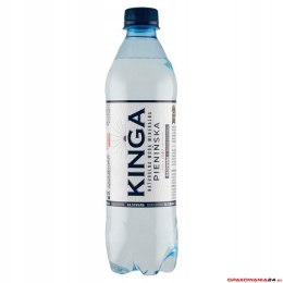 Woda KINGA PIENIŃSKA 0,5L (12szt.) gazowana