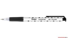 Długopis AUTOMAT SUPERFINE z supercienką końcówką czarny